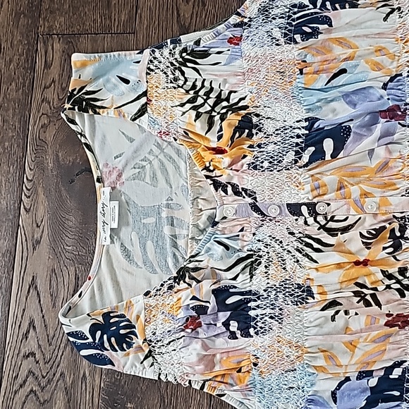 Penningtons Tropical Tank Top Size 2x - Picture 2 of 6